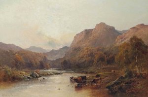 Castle Campbellin virta